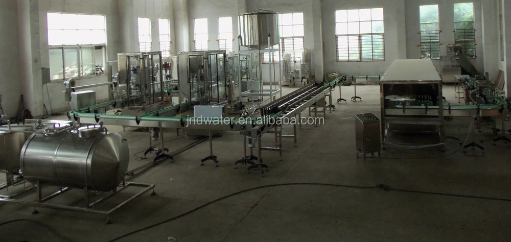 Complete automatic glass bottle wine bottling line also use for plastic bottle