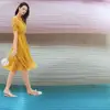 Chiffon smooth crepe 2019 up to date spring and summer fabric 100%polyester crepe women's clothing dress willow crepe fabric