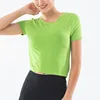 Women Solid Blouse Sexy Vest Tops Tshirt Open Back Blank T Shirt Shortsleeve Sportswear Shirts