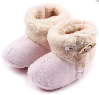 New Cheap Cute Cartoon Animation Warming Winter Toddler Baby Winter Shoes in Bulk factory