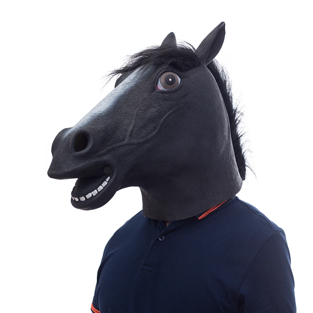 Хорс маска. Латексная маска коня. Латексная маска черного единорога. Маска голова лошади. Маска Единорог.