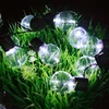 Low power energy saving 6.5M 30LED solar powered led string light for Halloween holiday party decoration