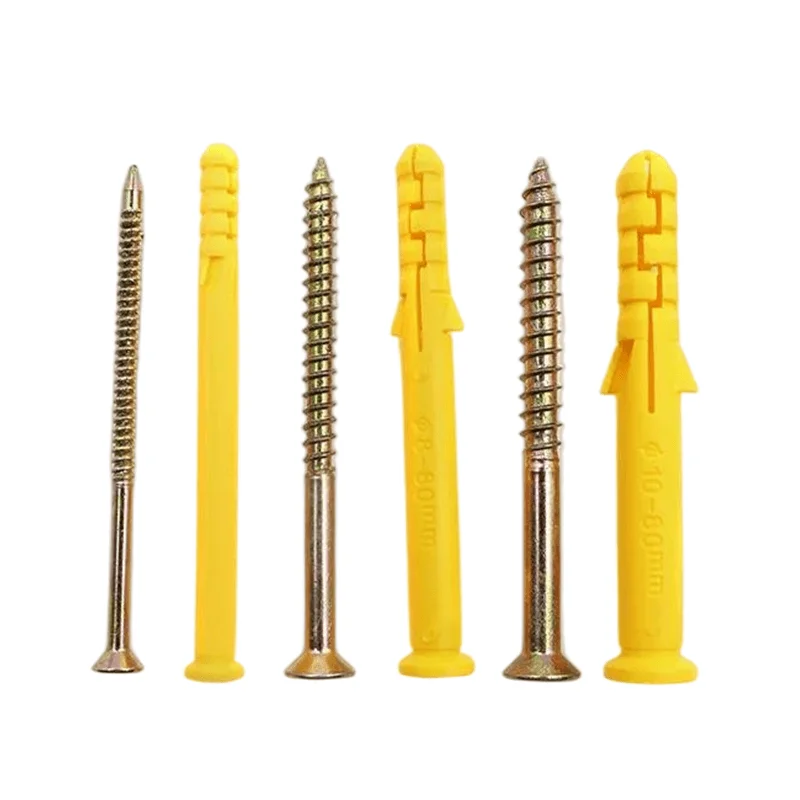 M6m8m10m12 Plastic Expansion Anchor Plastic Expansion Tube Expansion