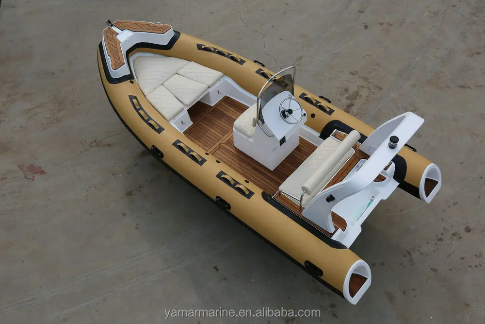 China Hull Pvc Folding Tube Rib Inflatable Boat With Navigation Light