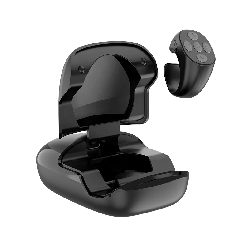 Close-up of TMR analog stick mechanism inside a disassembled Bluetooth phone controller