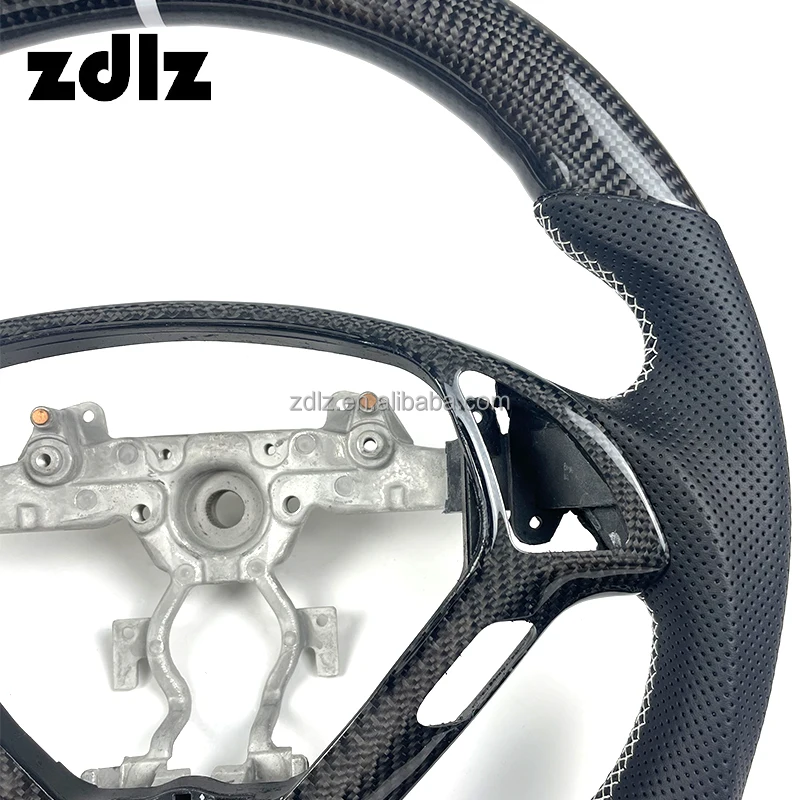Custom Carbon Fiber Car Steering Wheel For Infiniti G37 G25 G35 Q50 Q60