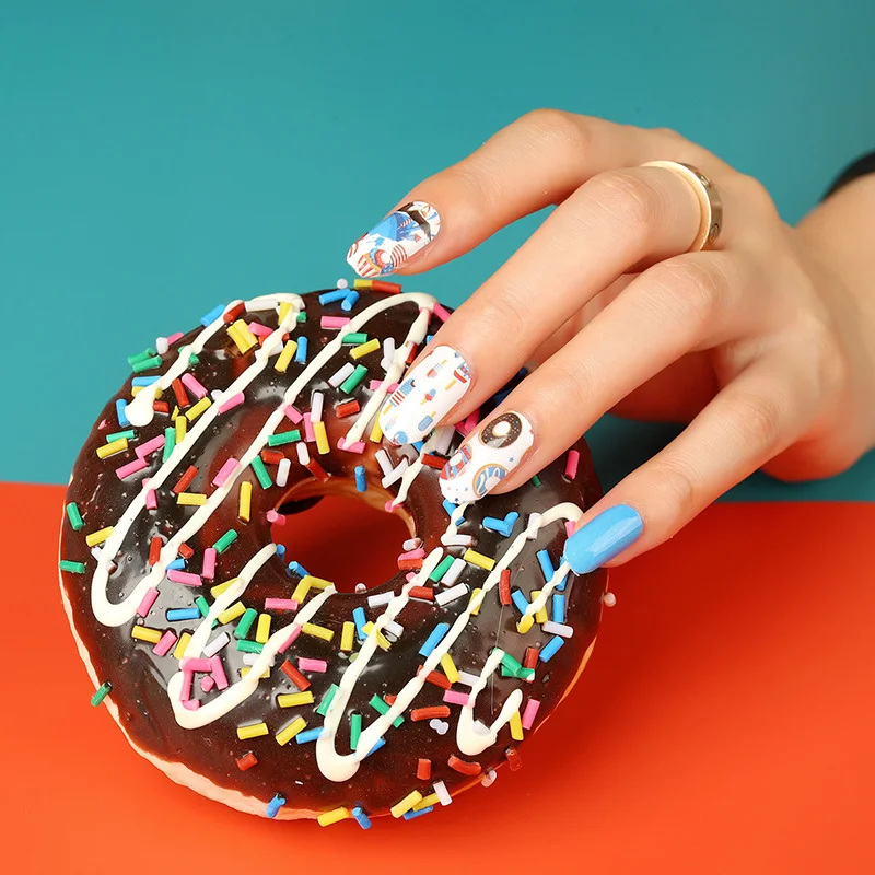 Wholesale Nontoxic Nail Sticker Nail Polish Wraps/nail Polish Strips