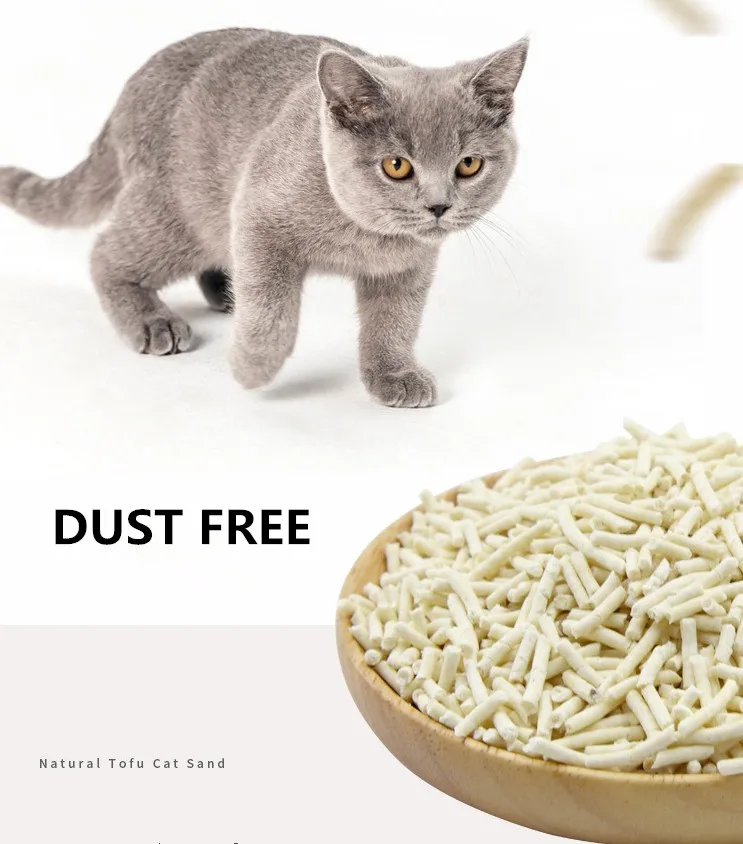 100 Allnatural And Biodegradable Tofu Cat Litter Buy Biodegradable