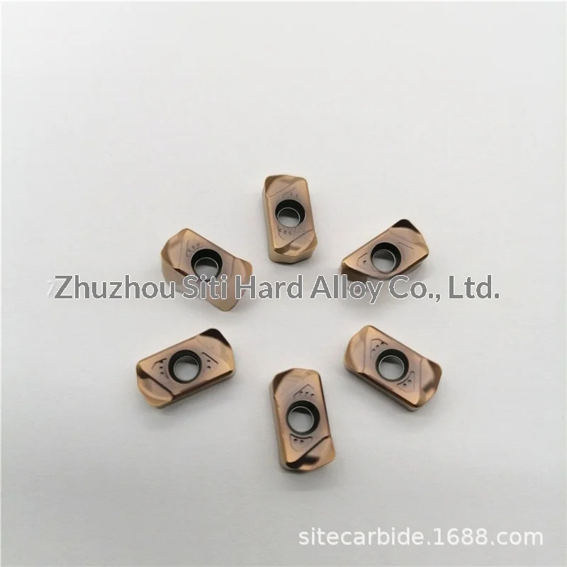Quick-Feed CNC Milling Insert 4-Flute Double-Sided 1604Mo Replace APMT1135 High Quality Tungsten-Titanium-Cobalt Cutters