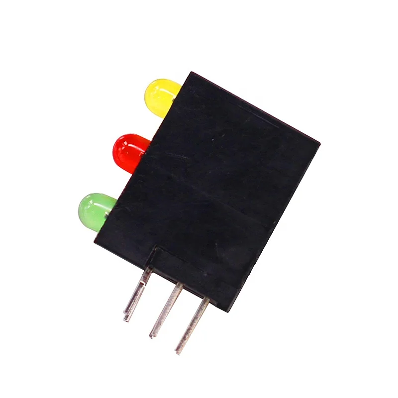 Ekinglux 3mm circuit board indicator led component holder through hole led diode