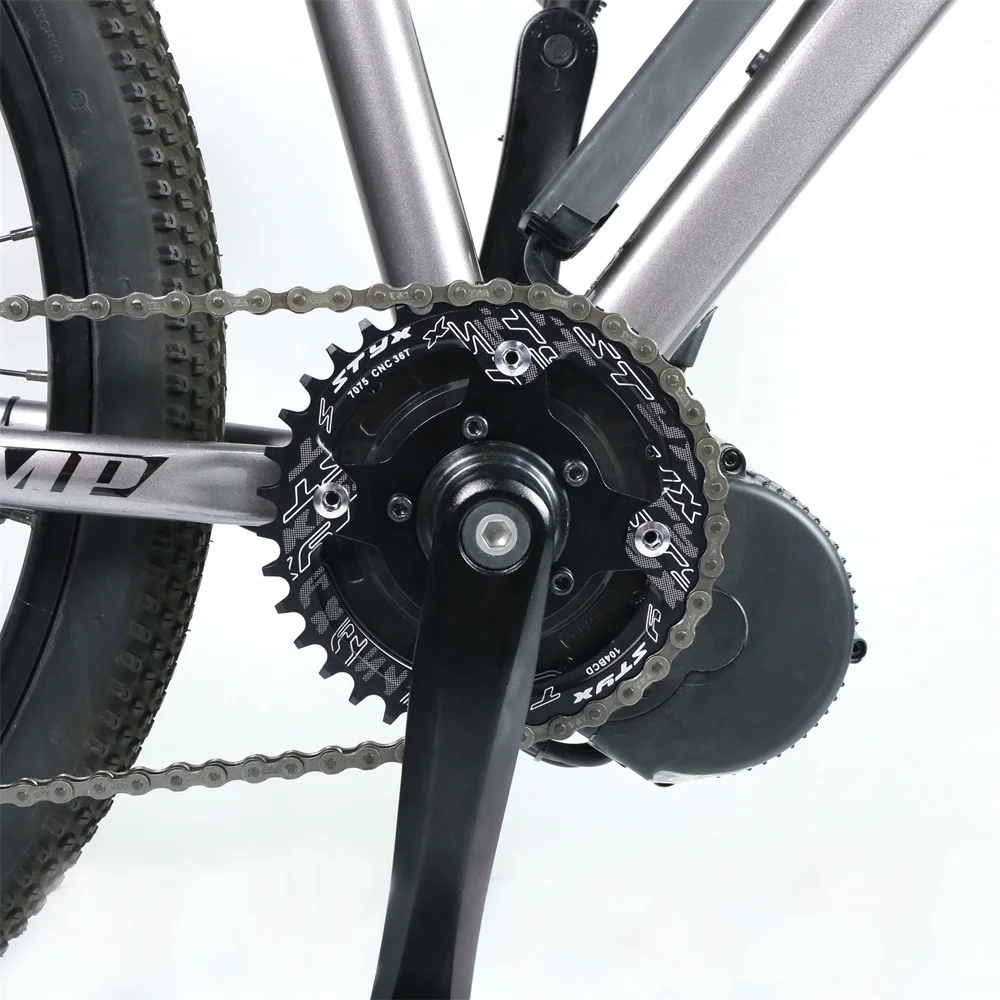 Jeu De Manivelles ABigjoy 140 Mm Pour Vélo électrique – 36 Dents, Avec Plateau, Montage Facile