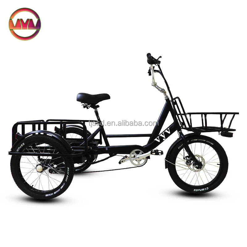 Wholesale High Quality 3 Wheel Adult Battery Driven Electric Tricycle Adult Three Wheel Three