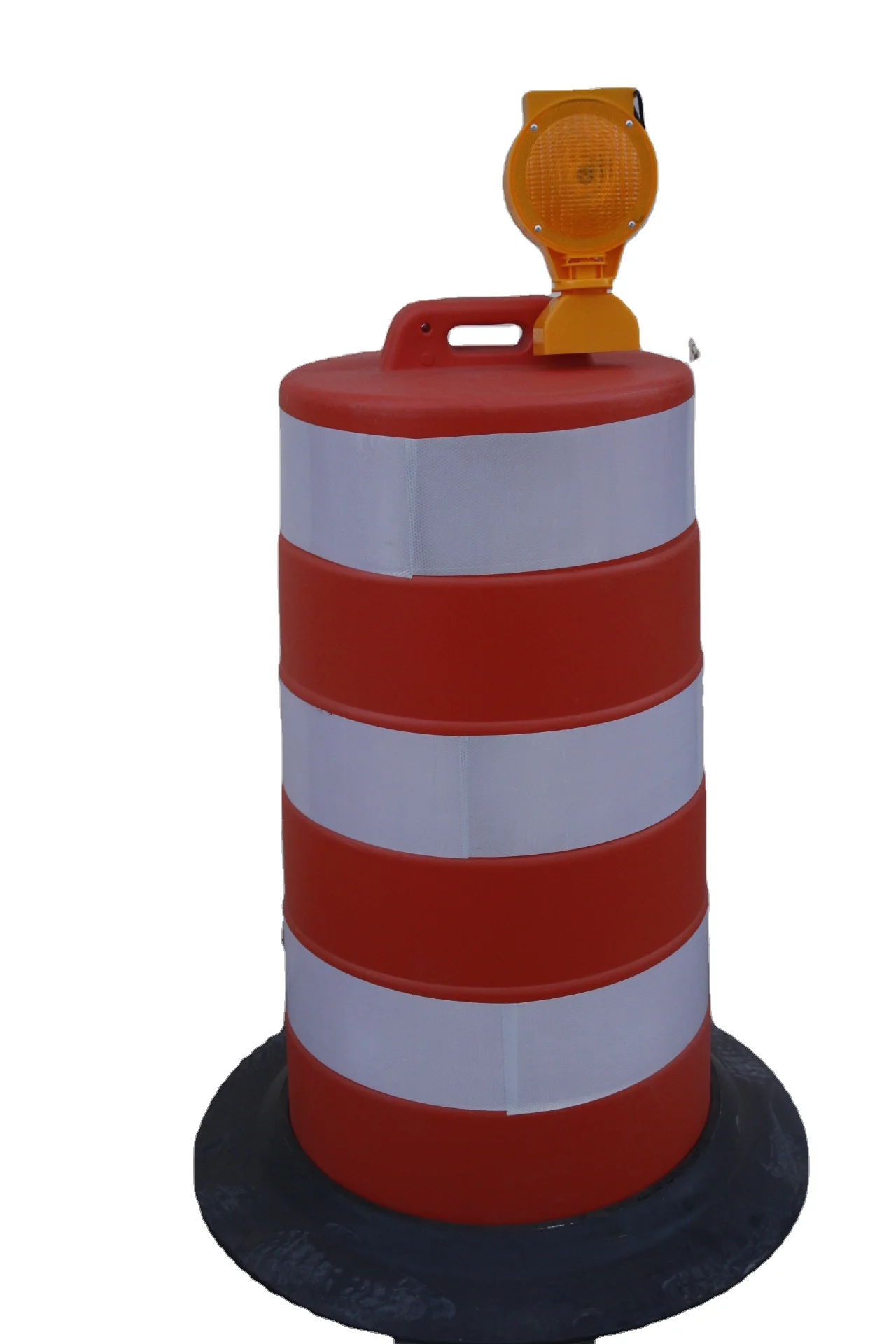 Road Safety Barriers Roadway Barrel Drums For Traffic Water Filled Anti