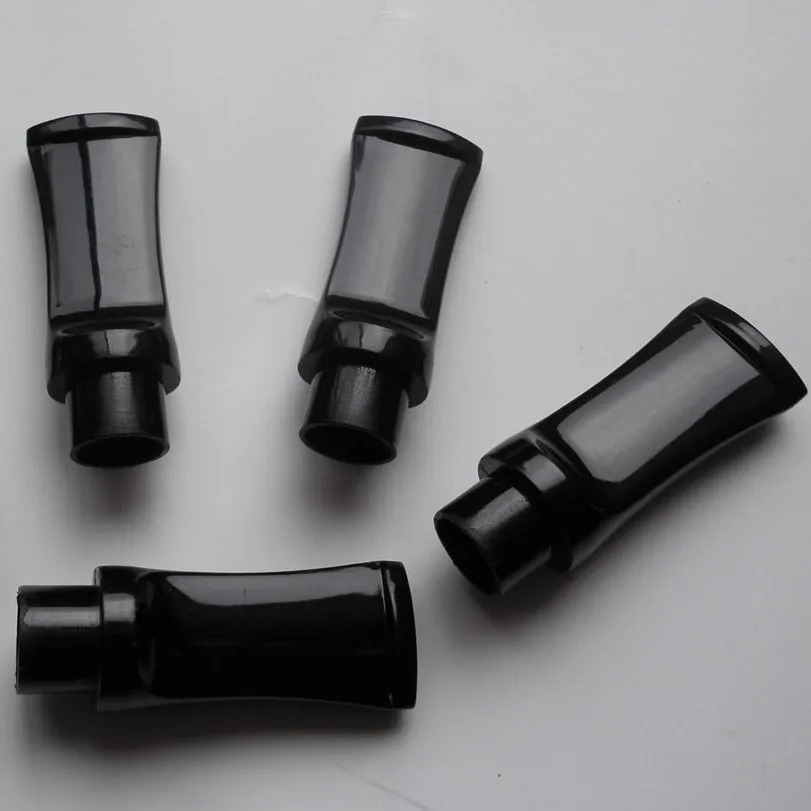 Smaller Saddle Tobacco Pipe Stems Acrylic Tobacco Mouth Smoking