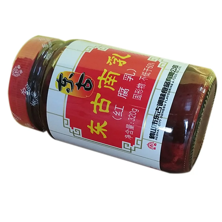 
Cheapest Chinese Food 320g Donggu Nanru Fermented Bean 