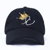 Wholesale Custom Black Embroidered Dad Hat Blank Dad Cap Custom Embroidery
