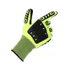 five-star high praise grey anti vibration bating gloves