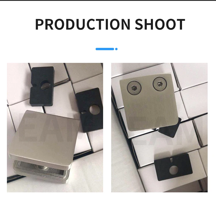 Hot selling stainless steel stair handrail accessories for frameless glass stainless steel 316 glass clamp