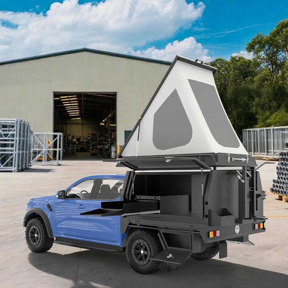 Ecocampor Alu02 Pop-Up Campervan Lightweight 350KG Off-Road Truck