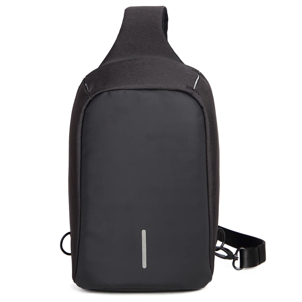 Chest bag men's one-shoulder Korean cross-body bag outdoor leisure pouch trend diagonal men's backpack