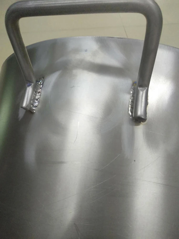 titanium barrel for metallurgical equipment