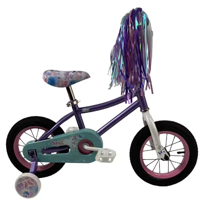 product girls 3 8 years old kids bicycle with steel frame single speed cute cartoon design training wheels-1