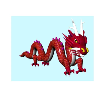 广告充气中国龙充气动物气球