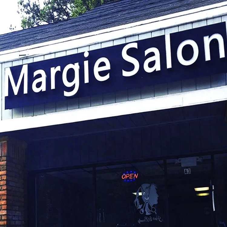 Barber Shop LED Signs Signboard Letters Outdoor Led Light for Sign Board Hair Salon Sign Board