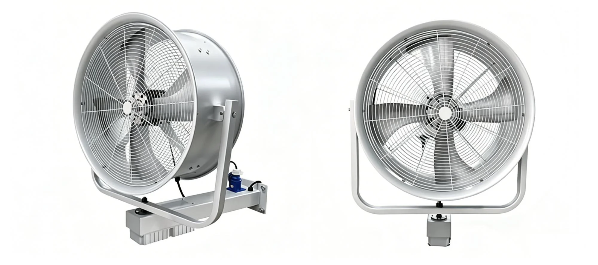 Mounted Oscillating Mist Fan, Wall, 500mm - detail 8