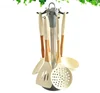 Amazon Kitchenware Silicone 7pcs Kitchen Utensils in Bundle Utensils