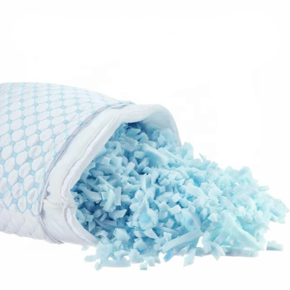 Bedding Coolest Pillow Gel Infused Shredded Cooling Memory Foam Pillow