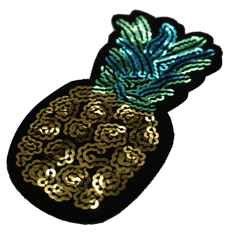 时尚背包补丁设计定制亮片珠绣花补丁