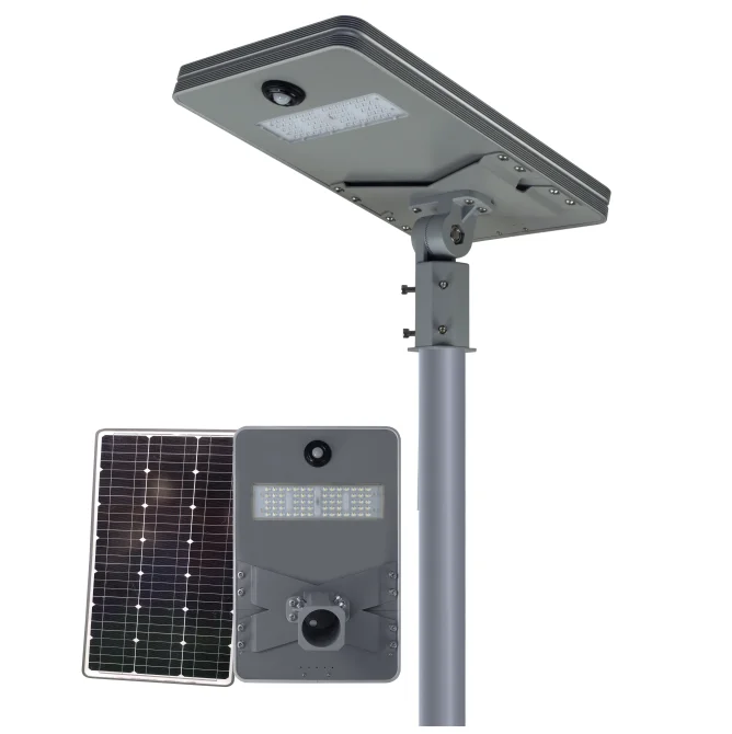 ASL023 20W INTEGRATED SOLAR LED STREET LIGHT FOR OUTDOOR