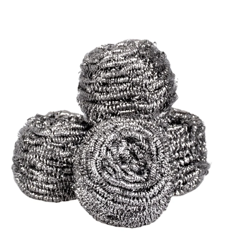 Custom Multi Purpose Cleaner Pot Scourer Stainless Steel Wire 410/430 Galvanized Steel Scour