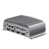 Industrial Fanless Mini pc Apollo lake N4200/J3455 processor computer with 2 Intel Gigabit LAN