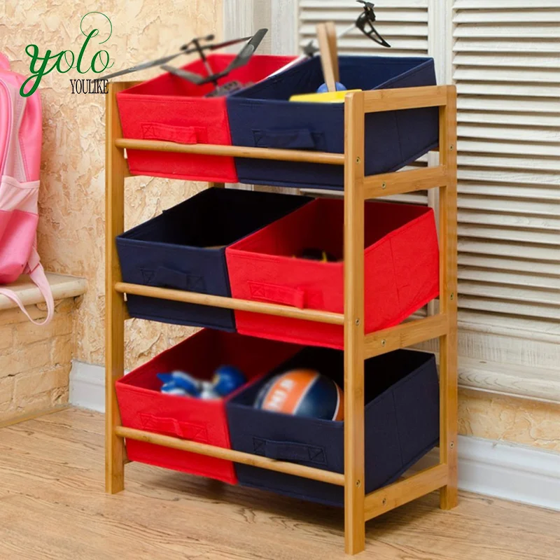 Home Child Toy Storage Bamboo Shoe Rack With Baby Cloth Pumping Box Buy Bamboo Child Toy Rack Product On Alibaba Com