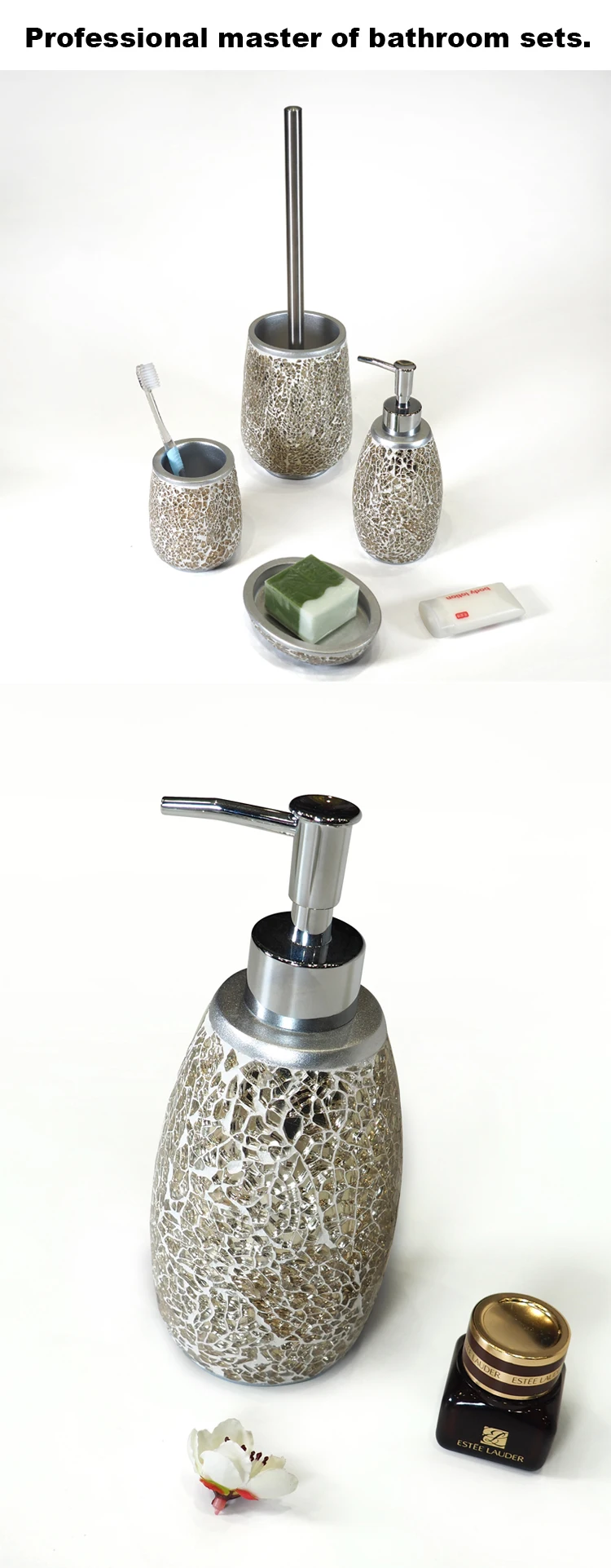 3 bathroom accessories