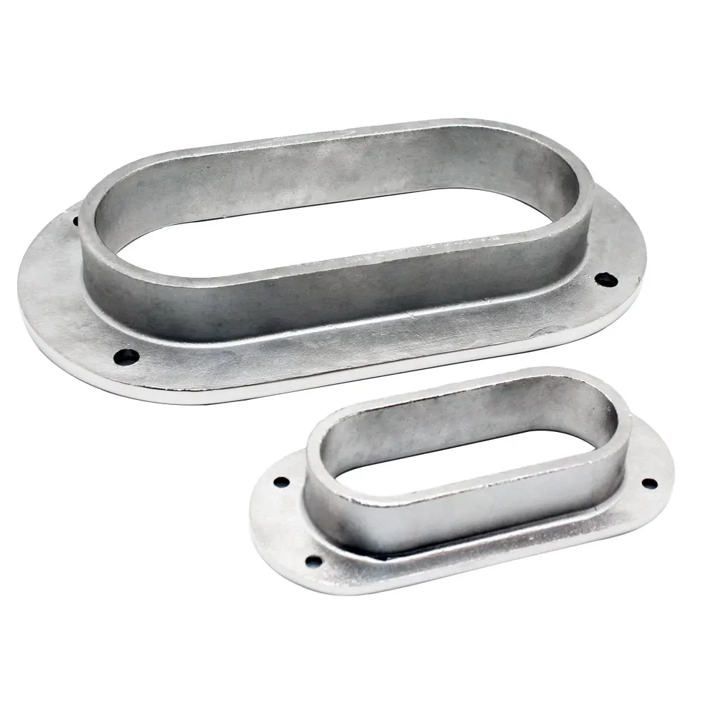Marine Hardware 316 Stainless Steel Oval Hawse Pipe Farilead Cleat For