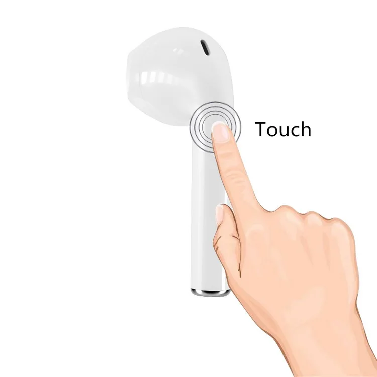 super quality i12 tws earbuds mini headset wireless charger bluetooth earphone - ANKUX.COM