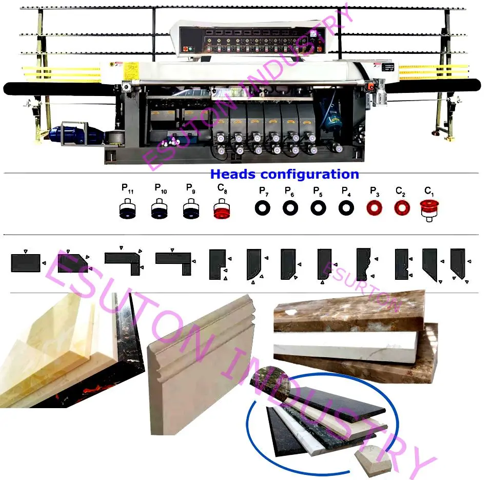 Promotion Stone Edge Profile Router Machine Marble Edge Polishing