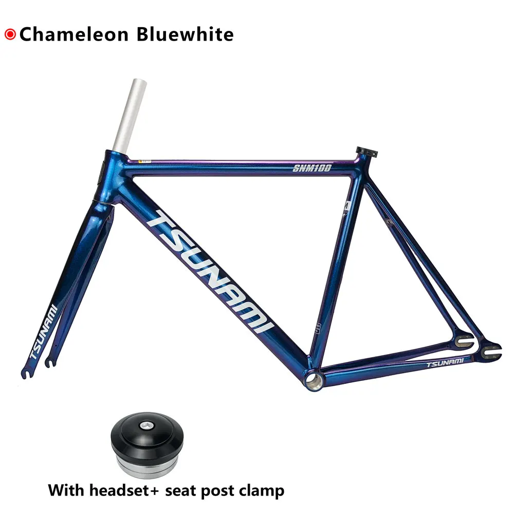 2025 TSUNAMI SNM100 Aluminum Alloy Fixed Gear Bike Frame - Durable