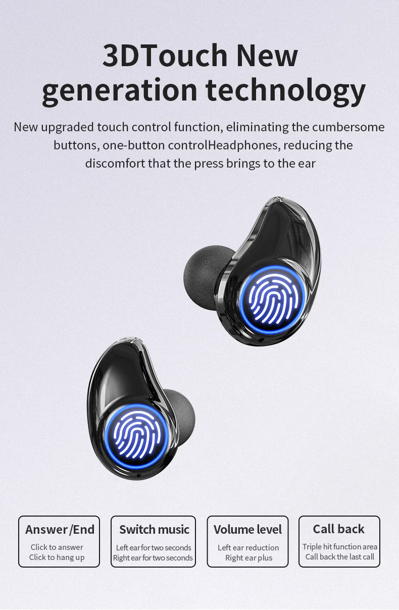 A1 Mini Bluetooth Earpods Earphone with 500mAh Charging Box for iPhone i7s i9s - ANKUX.COM