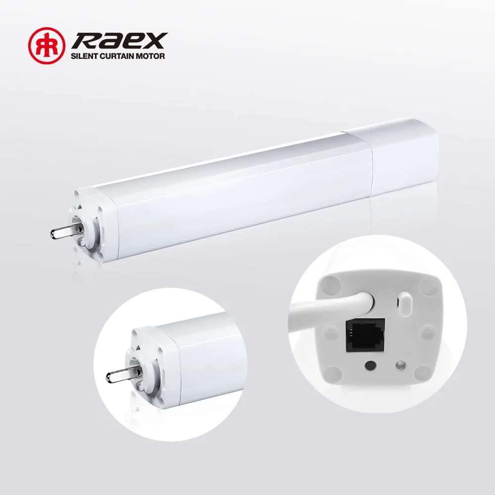 Electric Motor Control Zigbee Remote Stage Motorized Curtain Rail - ANKUX.COM