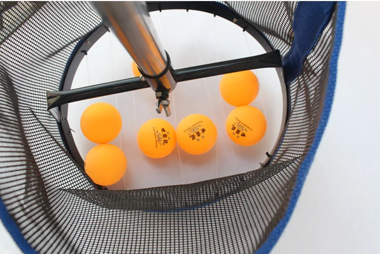 乒乓球捕手球收集网多盆乒乓球训练器恢复网篮 