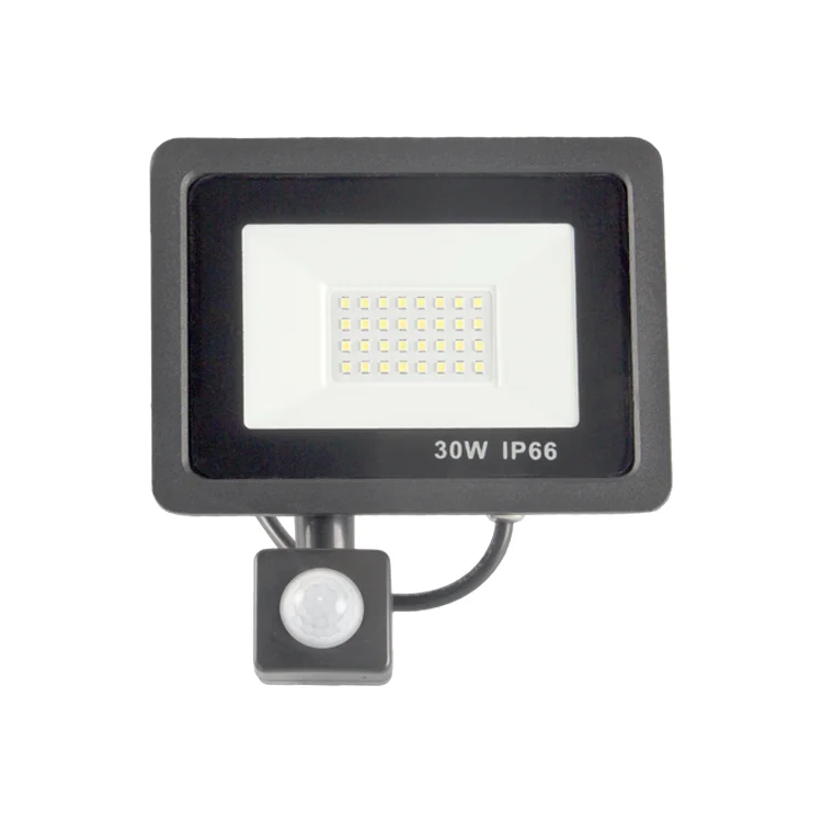 10 watt 20 watt Led Flood Light Housing with Stand 50w 200w 300w Led Floodlight with Motion Sensor for Warehouse Garden Yard