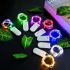 100pcs/lot CR2032 Button Battery operated String LED Light 2M 20 tiny Led lights/rice led string light button battery operated