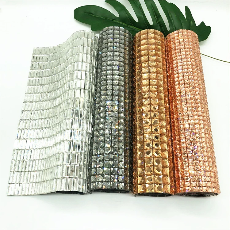 24*40cm Colorful Pearl Hotfix Crystal Sheet,Hotfix Strass Sheet,Hotfix