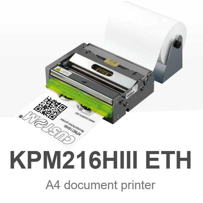 216mm Custom KPM216HIII Kiosk Printer for A4 Document Printing - USB ...