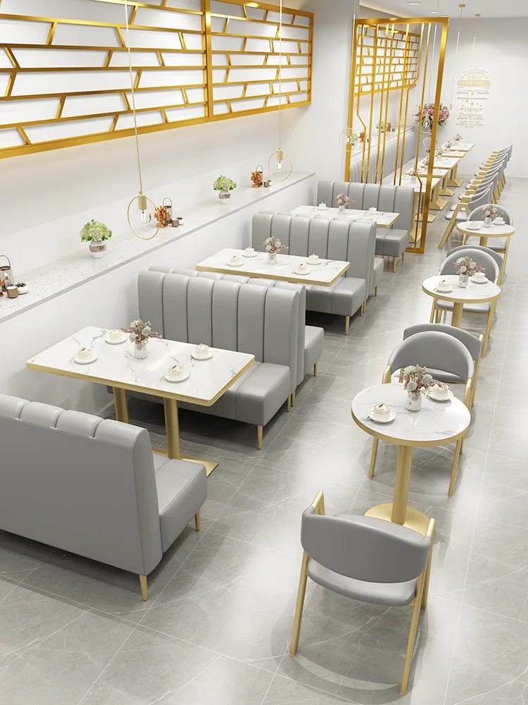 Commercial Restaurant Furniture Tables And Chairs Cafe Booth Bench