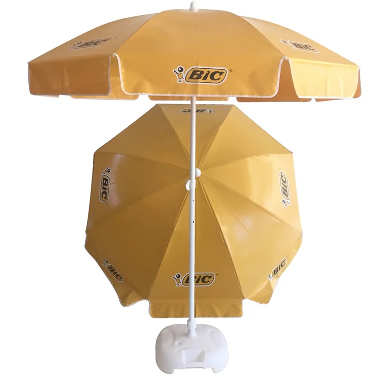 Factory Price Iso9001custom Parasol Promotional Pvc Beach Umbrella Sun